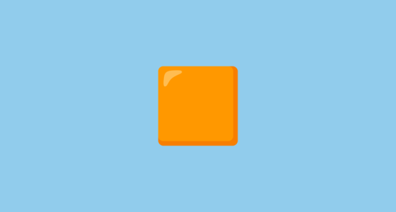 🟧 Orange Square Emoji on Google Noto Color Emoji 15.0