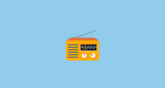 📻 Radio Emoji on Google Noto Color Emoji 15.0