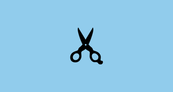 ️ Scissors Emoji on Google Noto Color Emoji Android 4.3