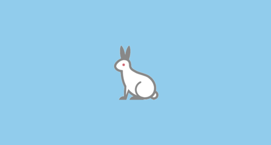 🐇 兔子 Emoji on HTC Sense 7