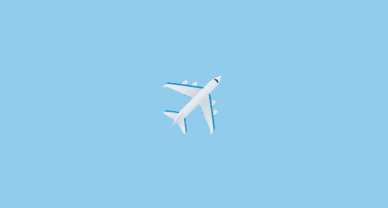 ️ 飞机 Emoji on JoyPixels Animations 3.5