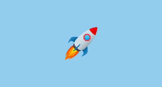 🚀 Razzo Emoji on JoyPixels 6.5
