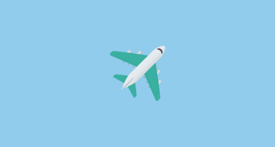 ️ 飞机 Emoji on JoyPixels 7.0