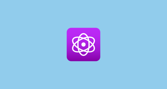 ⚛️ Símbolo De Átomo Emoji on JoyPixels 7.0