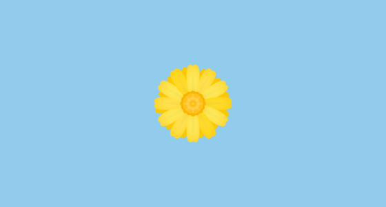 🌼 开花 Emoji on JoyPixels 7.0