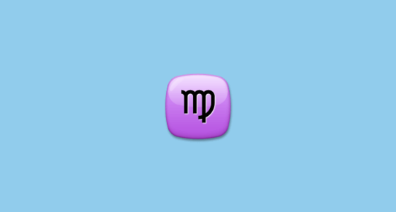 ♍ Virgo Emoji on LG Velvet