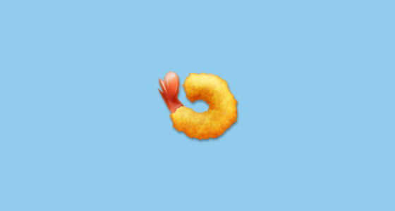 🍤 Fried Shrimp Emoji on LG G3