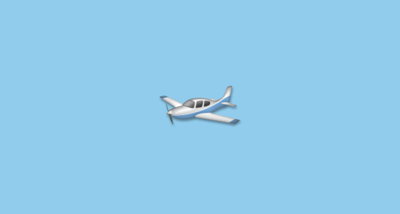 🛩️ 小型飞机 Emoji on LG G4