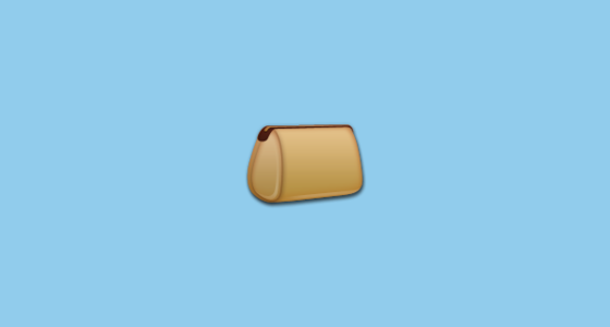Borsa A Mano O Bag Emoticon In Nylon - Verde Scuro, Dimensioni 13x23x8 Cm, Con Tracolla Regolabile