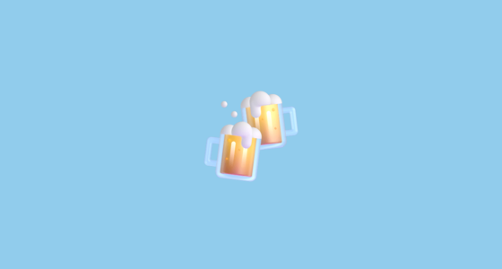🍻 Kole Bir Berdenting Emoji on Microsoft Teams 1.0