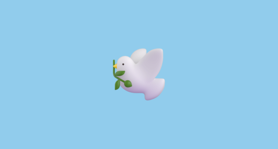 🕊️ Dove Emoji on Microsoft Teams 15.0