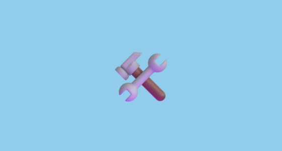 🛠️ Hammer and Wrench Emoji on Microsoft Teams 15.0