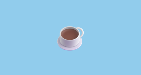 ☕ Hot Beverage Emoji on Microsoft Teams 15.0