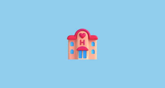 🏩 Hotel Del Amor Emoji on Microsoft Teams 15.0