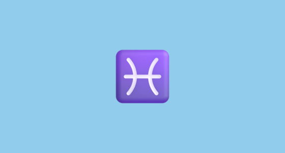 ♓ Piscis Emoji on Microsoft Teams 15.0