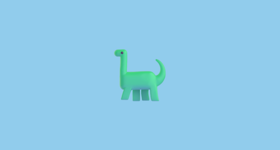 🦕 Saurópodo Emoji on Microsoft Teams 15.0