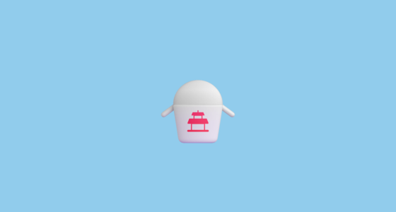 🥡 Takeout Box Emoji on Microsoft Teams 15.0