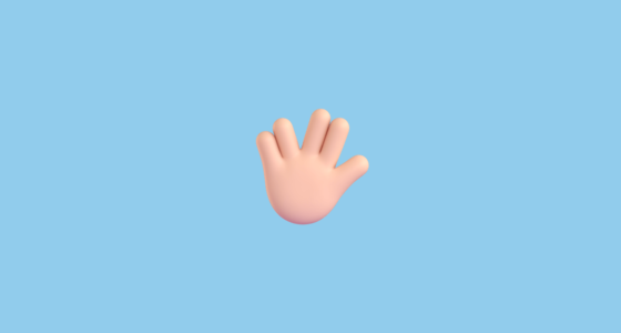 ๐๐ป Salut Vulcain: Peau Claire Emoji on Microsoft Teams 15.0