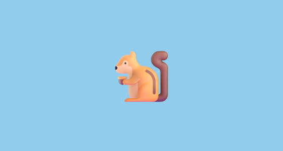 ๐ฟ๏ธ Chipmunk Emoji on Microsoft Teams 14.0