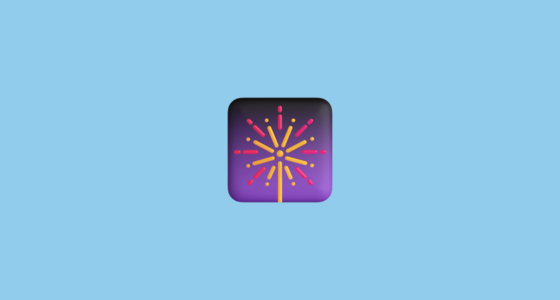 🎆 焰火 Emoji on Microsoft Teams 14.0