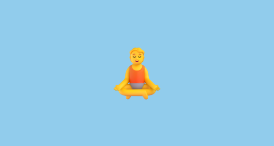 π§ Person in Lotus Position Emoji on Microsoft Teams 14.0