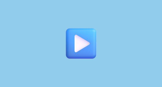 ️ Play Button Emoji on Microsoft Teams 14.0