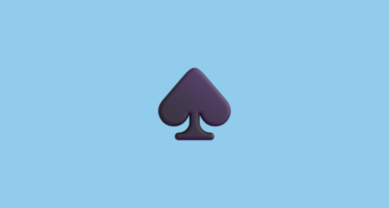 ♠️ Spade Suit Emoji on Microsoft Teams 14.0