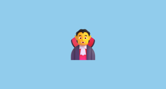 🧛 吸血鬼 Emoji on Microsoft Teams 14.0