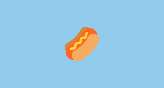 🌭 Hot Dog Emoji on Microsoft Windows 11 22H2