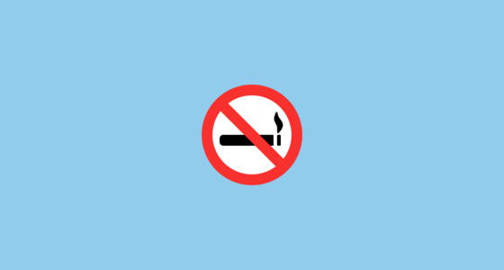 🚭 No Smoking Emoji on Microsoft Windows 11 22H2