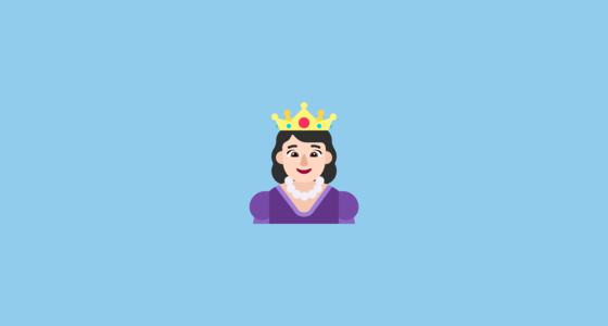 ๐ธ๐ป Princesa: Pele Clara Emoji on Microsoft Windows 11 22H2