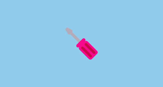 🪛 Tournevis Emoji on Microsoft Windows 11 22H2