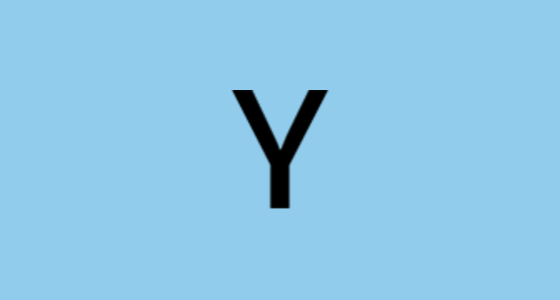 Regional Indicator Symbol Letter Y Emoji on Microsoft Windows 10