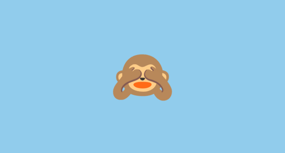 🙈 See-No-Evil Monkey Emoji on Noto Color Emoji, Animated 14.0