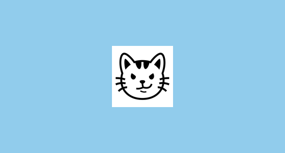 ๐ผ Gato Haciendo Una Mueca Emoji on Noto Emoji Font 15.0