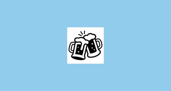 🍻 Boccali Di Birra Emoji on Noto Emoji Font 15.0