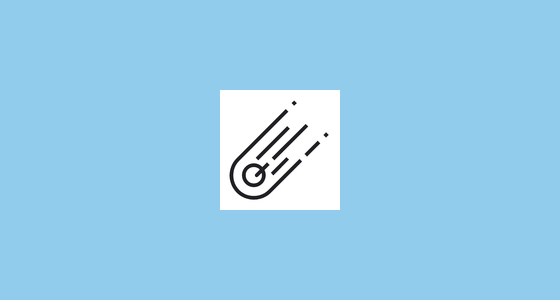 ☄️ Comet Emoji on Noto Emoji Font 15.0