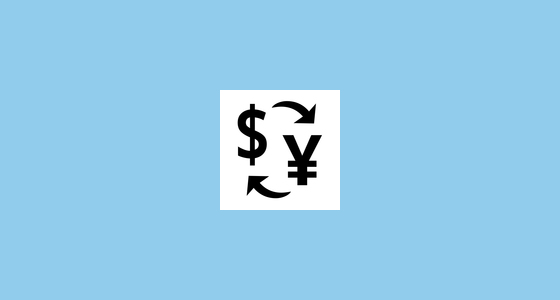💱 Currency Exchange Emoji on Noto Emoji Font 15.0