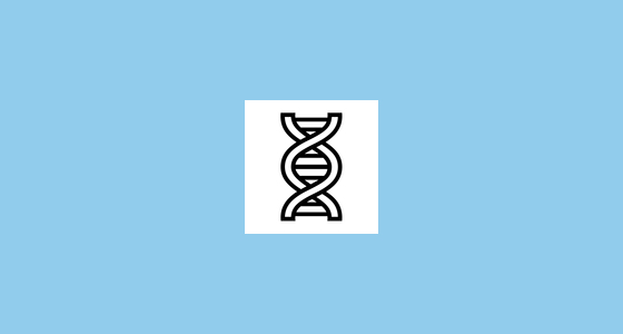 🧬 DNA Emoji on Noto Emoji Font 15.0