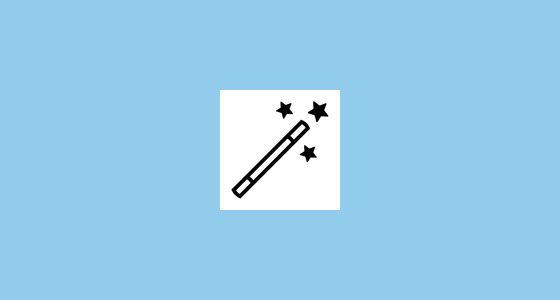 πͺ Magic Wand Emoji on Noto Emoji Font 15.0