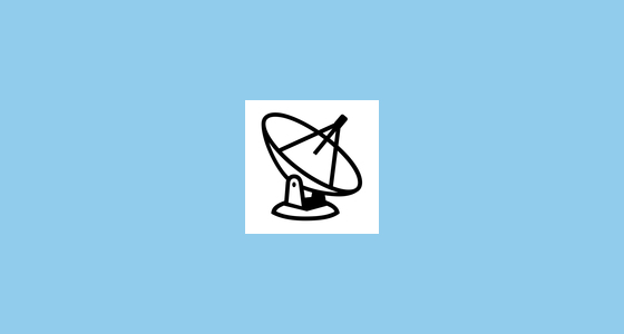 π‘ Satellite Antenna Emoji on Noto Emoji Font 15.0