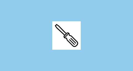 🪛 Destornillador Emoji on Noto Emoji Font 15.0
