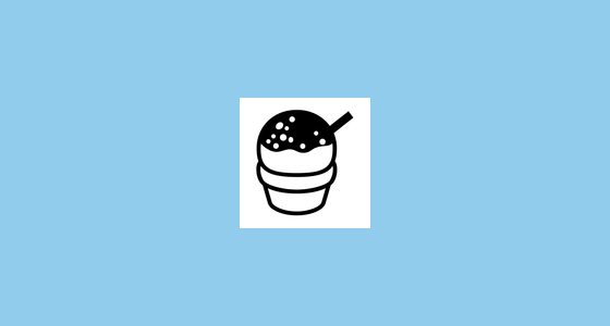 π§ Shaved Ice Emoji on Noto Emoji Font 15.0