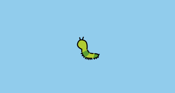 Openmoji Bug 🐛 Raupe Emoji on OpenMoji 12.2