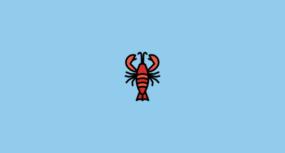 Openmoji Bug 🦞 龙虾 Emoji on OpenMoji 12.2
