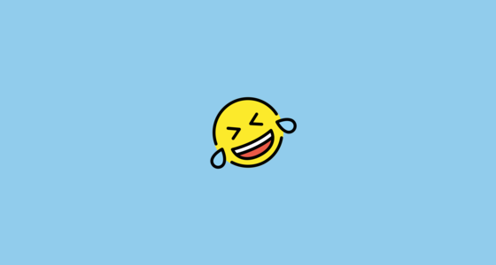 🤣 笑得满地打滚 Emoji on OpenMoji 12.2