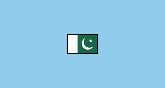 🇵🇰 Bandiera: Pakistan Emoji on OpenMoji 14.0