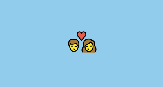 👩 ️💋👨 Kiss: Woman, Man Emoji on OpenMoji 14.0