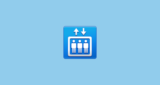 π Elevator Emoji on Samsung One UI 5.0
