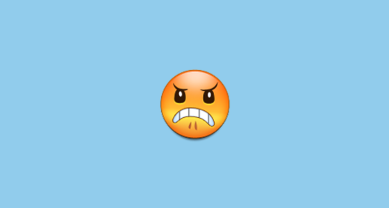 😠 Angry Face Emoji on Samsung TouchWiz Nature UX 2